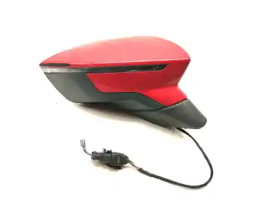 Second-hand car spare part right rearview mirror for seat leon (5f1) 1.6 tdi oem iam references   