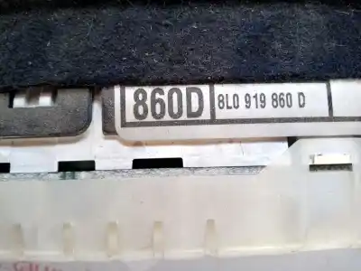 Peça sobressalente para automóvel em segunda mão quadrante por audi a3 (8l) 1.9 tdi ambiente referências oem iam 8l0919860d  