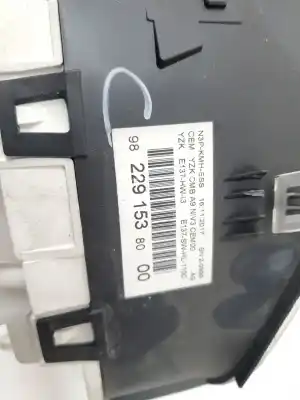 Peça sobressalente para automóvel em segunda mão quadrante por peugeot 208 allure referências oem iam 9822915380  