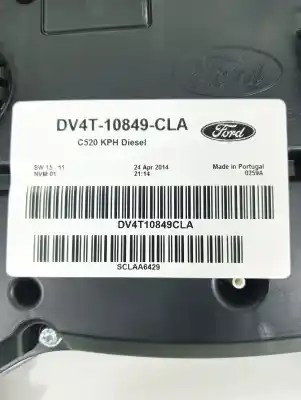 Автозапчастина б/у панель інструментів для ford kuga (cbs) titanium посилання на oem iam dv4t10849cla  