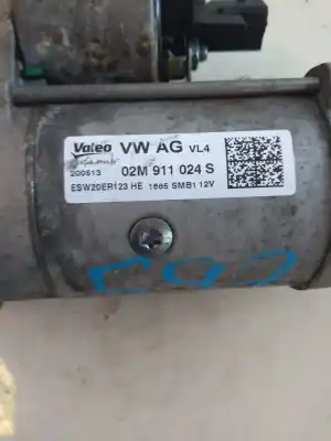 Автозапчастина б/у двигун запускається для seat leon (5f1) motor 2.0 ltr. - 110 kw tdi посилання на oem iam 02m911024s  