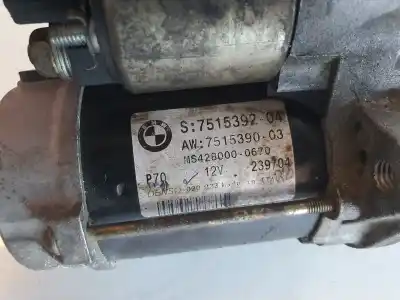 Peça sobressalente para automóvel em segunda mão motor de arranque por bmw x3 (e83) 2.0 turbodiesel cat referências oem iam 751539204  