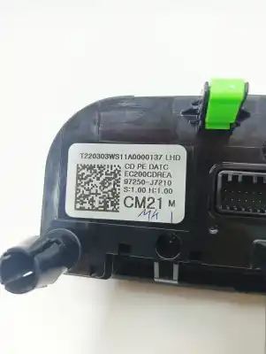 Second-hand car spare part climate control for kia ceed 1.0 tgdi cat oem iam references 97250j7210  