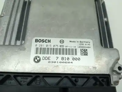 Second-hand car spare part ecu engine control for bmw serie 3 coupe (e92) 320d oem iam references 0281015075  
