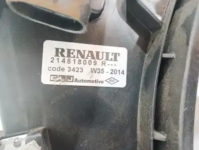 Second-hand car spare part air conditioning radiator electric fan for renault clio iv authentique oem iam references 214818009r  