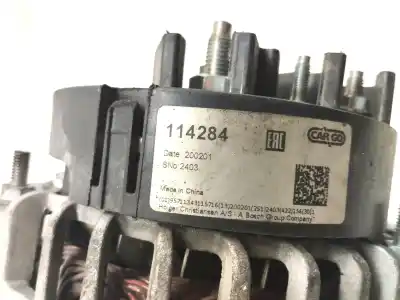 Second-hand car spare part alternator for saab 9-3 combi (e50) 1.9 d oem iam references 114284  