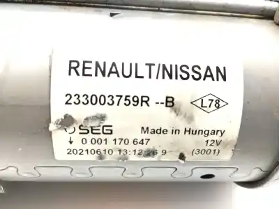 Автозапчасти б/у двигатель запускается за dacia duster (hm_) 1.5 dci 115 (hmad) ссылки oem iam 233003759r  