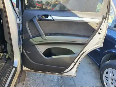 Автозапчастина б/у обликка задніх правіх дверей для audi q7 (4l) 3.0 v6 24v tdi посилання на oem iam 