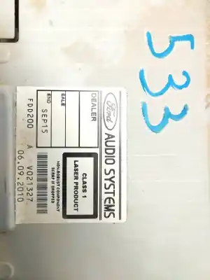 İkinci el araba yedek parçası ses sistemi / radyo cd için ford transit connect (tc7) 1.8 tdci cat oem iam referansları fdd200  