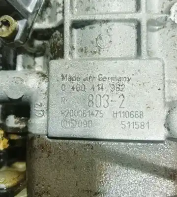 Pièce détachée automobile d'occasion moteur complet pour renault clio ii fase i (b/cbo) 1.9 d références oem iam f9qh7  