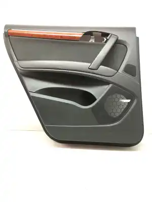 Peça sobressalente para automóvel em segunda mão forra / revestimento da porta traseira esquerda por audi q7 (4l) 3.0 v6 24v tdi referências oem iam 