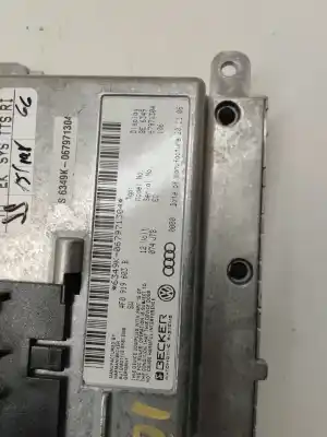 Peça sobressalente para automóvel em segunda mão display gps / multimídia por audi q7 (4l) 3.0 v6 24v tdi referências oem iam 4f0919603b  