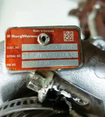Pièce détachée automobile d'occasion moteur complet pour nissan qashqai (j10) tekna références oem iam k9k h282  