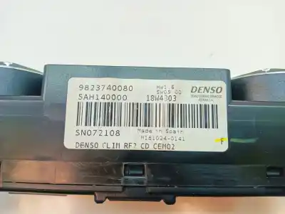 Second-hand car spare part climate control for citroen c-elysee (dd_) 1.5 bluehdi 100 oem iam references 9823740080  