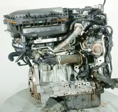 Second-hand car spare part complete engine for peugeot 208 access oem iam references 8hr  
