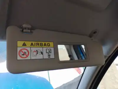 Peça sobressalente para automóvel em segunda mão para-sol direito por dacia sandero stepway referências oem iam   
