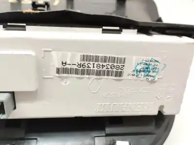 Second-hand car spare part multifunction display for renault clio iii exception oem iam references 280348139r  