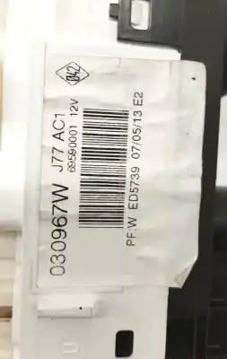 Peça sobressalente para automóvel em segunda mão comando de sofagem (chauffage / ar condicionado)  por renault clio iii exception referências oem iam 69590001  