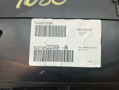 Second-hand car spare part dashboard for renault clio iii authentique oem iam references 8201060299  