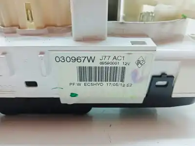 Peça sobressalente para automóvel em segunda mão comando de sofagem (chauffage / ar condicionado)  por renault clio iii authentique referências oem iam 030967w  