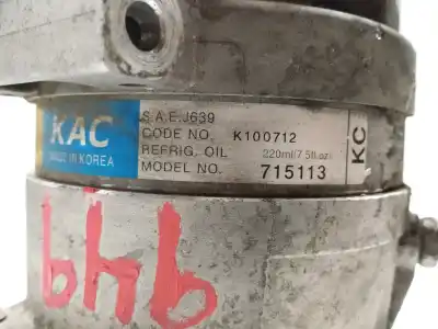 Second-hand car spare part air conditioning compressor for chevrolet epica 2.0 diesel cat oem iam references 715113  