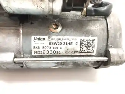 Peça sobressalente para automóvel em segunda mão motor de arranque por citroen c-elysee (dd_) 1.5 bluehdi 100 referências oem iam 9825233080  
