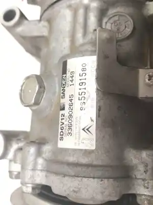 İkinci el araba yedek parçası klima kompresörü için peugeot 206 sw (2e/k) 1.4 hdi oem iam referansları 9655191580  