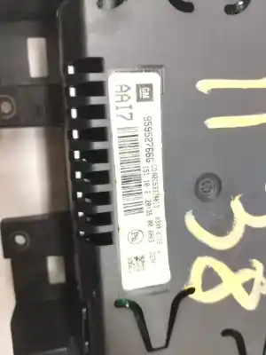 Second-hand car spare part multifunction display for chevrolet cruze 1.6 cat oem iam references 95952766g  