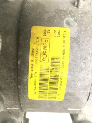 Second-hand car spare part air conditioning compressor for ford focus lim. (cb8) 1.6 tdci cat oem iam references av1119d629bb  