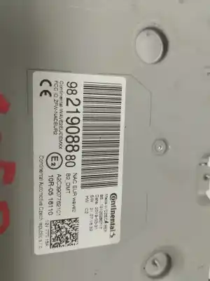 Peça sobressalente para automóvel em segunda mão módulo eletrônico por peugeot 208  referências oem iam   
