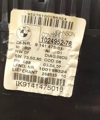 Second-hand car spare part dashboard for bmw serie 1 berlina (e81/e87) 2.0 turbodiesel cat oem iam references 102495276  