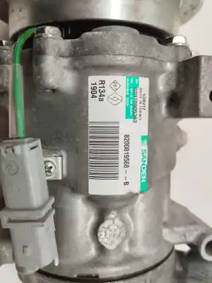 Peça sobressalente para automóvel em segunda mão compressor de ar condicionado a/a a/c por renault clio iii exception referências oem iam 8200819568b  