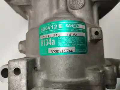 Second-hand car spare part air conditioning compressor for renault clio ii fase ii (b/cb0) 1.5 dci diesel oem iam references 8200315744  