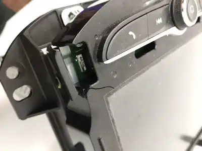 Second-hand car spare part multifunction display for opel corsa e selective oem iam references 42554580  