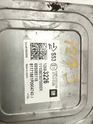 Second-hand car spare part ecu engine control for opel corsa e selective oem iam references 110r010331m  