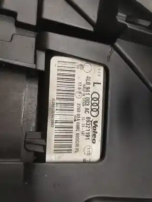 Second-hand car spare part left headlight for audi q7 (4l) v6 3.0 tdi (176kw) ambiente oem iam references 4l0941003ac  