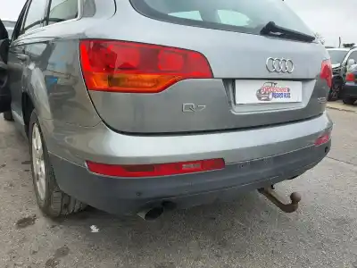 Second-hand car spare part rear bumper for audi q7 (4l) 3.0 v6 24v tdi oem iam references   