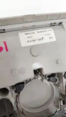 Peça sobressalente para automóvel em segunda mão luz interior por audi q7 (4l) 3.0 v6 24v tdi referências oem iam 4l0947135f  