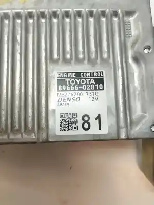 Second-hand car spare part ecu engine control for toyota auris hybrid business oem iam references 8966602810  