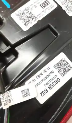 Pezzo di ricambio per auto di seconda mano luci posteriori destra per kia xceed (cd) 1.5 t-gdi mhev riferimenti oem iam 92402j7350  