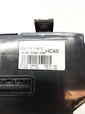 Second-hand car spare part climate control for hyundai i20 active 1.0 tgdi cat oem iam references 97250c8450  