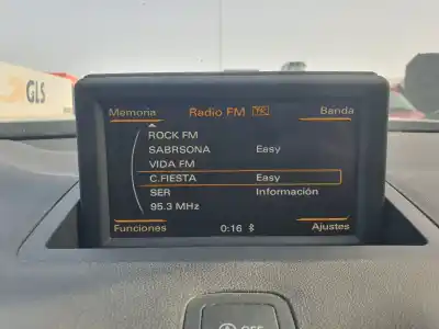 Peça sobressalente para automóvel em segunda mão display gps / multimídia por audi a1 (8x) 1.2 16v tfsi 86 cv / 63 kw referências oem iam 8x0857273b