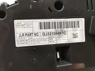 Peça sobressalente para automóvel em segunda mão quadrante por land rover evoque 2.0 td4 cat referências oem iam gj3210849tc  