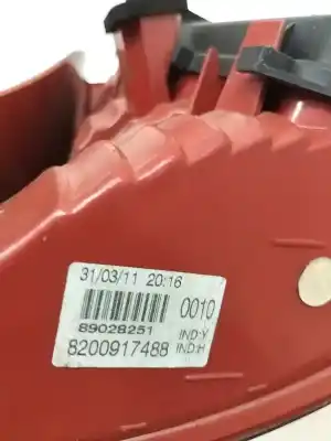 Second-hand car spare part left tailgate light for renault clio ii fase ii (b/cb0) 1.5 dci diesel oem iam references 8200917488  