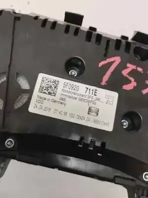 Peça sobressalente para automóvel em segunda mão quadrante por seat leon st (5f8) x-perience 4drive referências oem iam 5f0920711e  