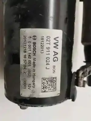 Автозапчасти б/у двигатель запускается за audi a1 (8x) 1.2 16v tfsi 86 cv / 63 kw ссылки oem iam 02t911024j  