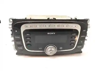 Peça sobressalente para automóvel em segunda mão sistema de áudio / rádio cd por ford focus ii latvala 1.8 tdci 115 cv referências oem iam vp6m2f18c821ag