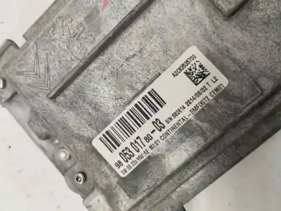 Second-hand car spare part multifunction display for peugeot 208 active oem iam references 9805301780  