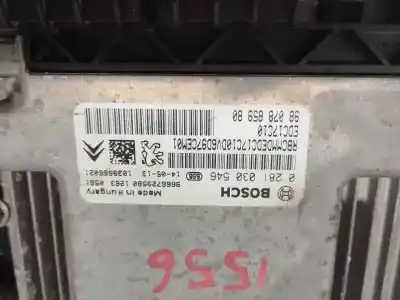 Second-hand car spare part ecu engine control for peugeot 208 active oem iam references 0281030546  