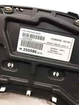 Second-hand car spare part dashboard for citroen c-elysée 1.6 100cv oem iam references 9825558680  